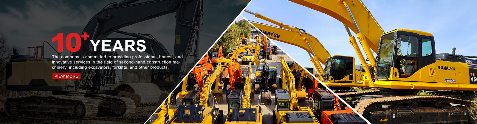używana koparka komatsu