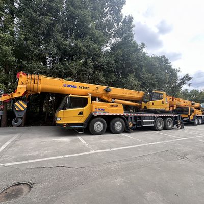 jakość  XCMG 50 Ton Mobile Crane with High Efficiency Easy Operation and High Reliability for Heavy Lifting fabryka