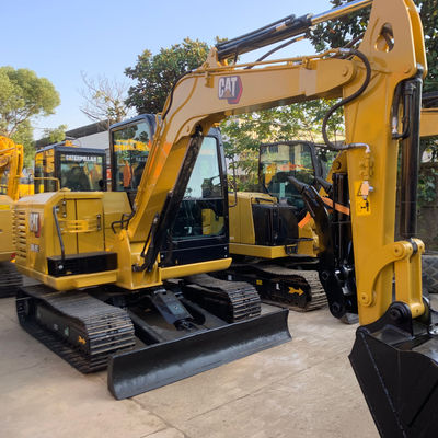 Budownictwo Żółty Cat305 Ekskawator z drugiej ręki Ekskawator Caterpillar 5400kg