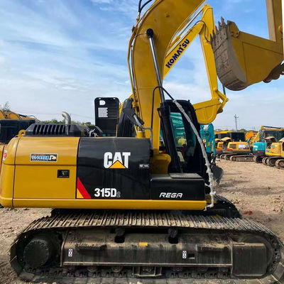 Robust Build Hydraulic Used Crawler Excavator CAT 315D2 Do rolnictwa / budownictwa
