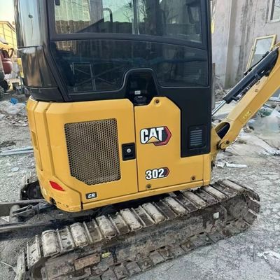 Obsługa materiałów Stara mini koparka Koparka Cat302 Maszyny do przenoszenia ziemi