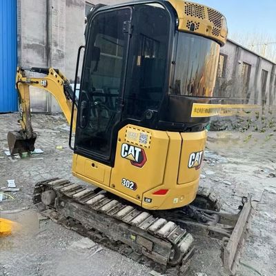 Obsługa materiałów Stara mini koparka Koparka Cat302 Maszyny do przenoszenia ziemi