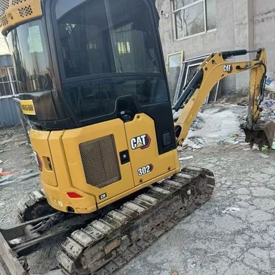 Obsługa materiałów Stara mini koparka Koparka Cat302 Maszyny do przenoszenia ziemi
