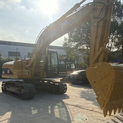 10T CAT320C Stosowane maszyny budowlane drugorzędny Excavator Caterpillar 110kw