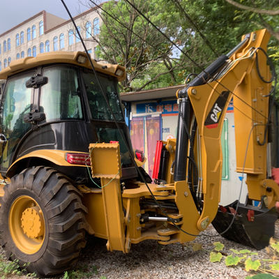 3283kg ładunek używany ładowarka z drugiej ręki CAT 420F ładowarka wyciągówka 76,1kW do budowy