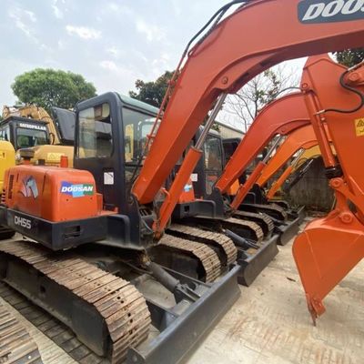Rolnictwo Mini Ekskawator DOOSAN 55 Excavator Crawler Sprzęt budowlany