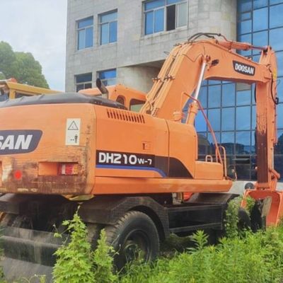 Doosan 210w Stosowany sprzęt budowlany Hydraulic Crawler Excavator 19800 Kg