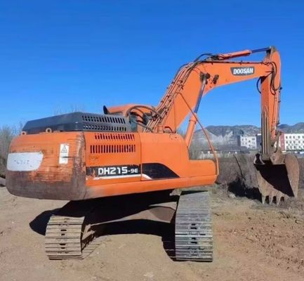 Używane koparki koparki Doosan DH215W Maszyny budowlane 48KW Oszczędność paliwa