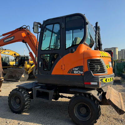 48KW używany grabarz DOOSAN Doosan DX60W Hydraulic Crawler Excavator 5550 kg