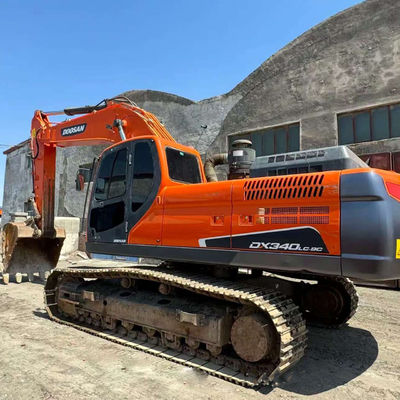 Hydrauliczny Excavator Doosan DX340 Sprzęt do wykopalisk ziemnych z użycia