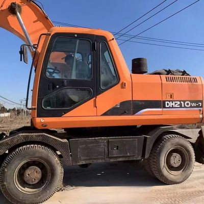 Doosan 210w-7 używany koparz kołowy koparz 115kW dla przemysłu górniczego