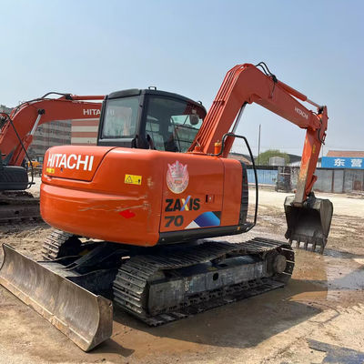 Hitachi ZX70 Wykorzystany hydrauliczny grabarz typu Crawler Grabarz 6510 kg