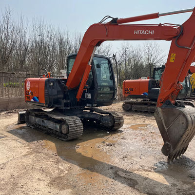 Hitachi ZX70 Wykorzystany hydrauliczny grabarz typu Crawler Grabarz 6510 kg