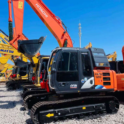 Rodzaj Excavator używany Hitachi ZX120 do budowy miejskiej