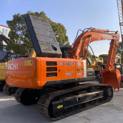 Oszczędność paliwa HITACHI ZX200 Ekskawator używany Sprzęt do przemieszczania ziemi 20300 kg
