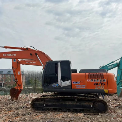 Używany Hitachi ZX240 Hydraulic Crawler Excavator używany 23.5 Ton Digger