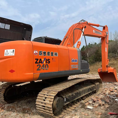 Używany Hitachi ZX240 Hydraulic Crawler Excavator używany 23.5 Ton Digger