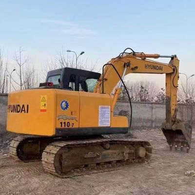 Hyundai R110-7 używany Excavator Excavator używany Digger 11200kg 0,30-0,59m3 Wiadro