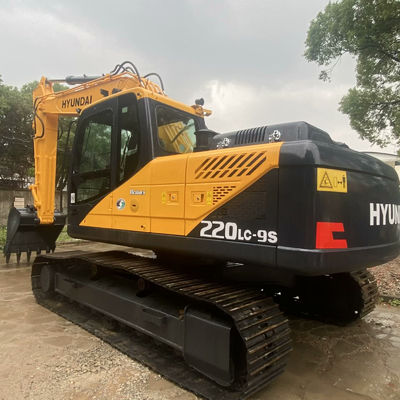 Budownictwo Stary grabarz Hyundai 220lc-9s Żółty używany grabarz