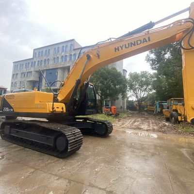 Budownictwo Stary grabarz Hyundai 220lc-9s Żółty używany grabarz