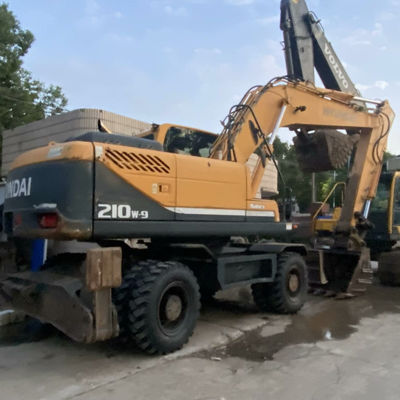 Hyundai 210W-9 Wykorzystany Excavator Kołowy Hyundai urządzenia budowlane 20560kg