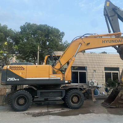 Hyundai 210W-9 Wykorzystany Excavator Kołowy Hyundai urządzenia budowlane 20560kg