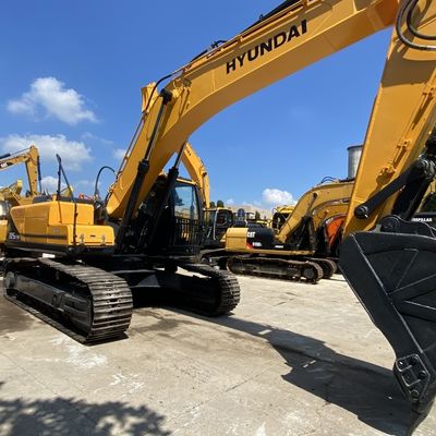 125 kW używany Hyundai Excavator Hyundai 305lc-9s Hydraulic Crawler Excavator Żółty kolor