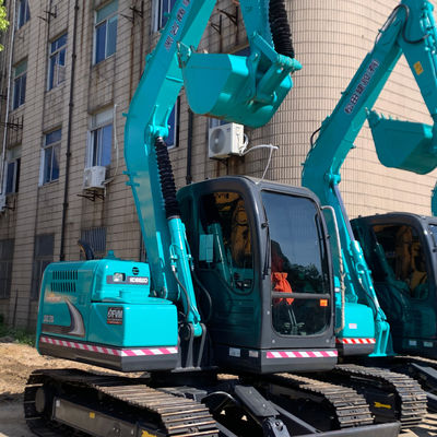 7000 kg hydrauliczne używane koparki Kobleco Sk75 41kw Koparka do budowy