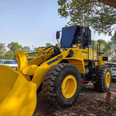 Ciężki 146kW Komatsu WA380 używany ładowarka kołowa 5 ton ładunek dla rolnictwa