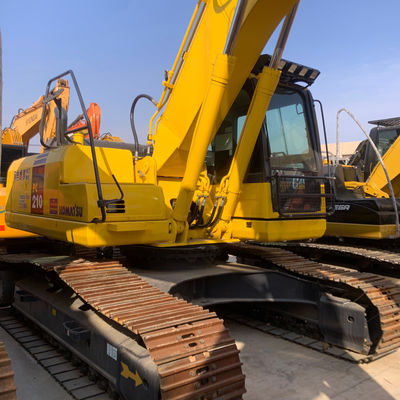 Komatsu Pc210 Stosowane urządzenia budowlane Maszyna wykopaliskowa z drugiej ręki 20630kg