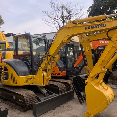 Wykorzystany Excavator Hydraulic Crawler Komatsu Pc55 5160kg Do kopania fundamentów