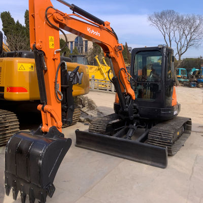 Małe używane grabiarki budowlane KUBOTA KX161 Hydraulic Crawler Digger Second Hand