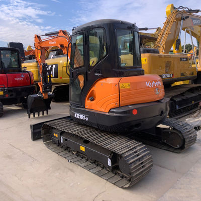 Małe używane grabiarki budowlane KUBOTA KX161 Hydraulic Crawler Digger Second Hand