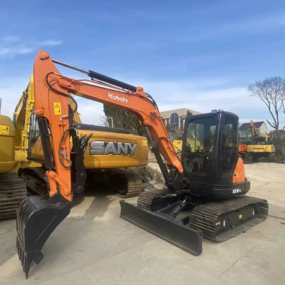 Mini używany grabarz budowlany Kubota 161-3 5675 kg Do inżynierii budowlanej