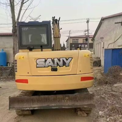 2200 obrotów na minutę używany Mini Digeer SANY 75C używany grabarz 7280kg