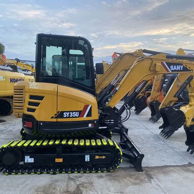 Hydrauliczne używane koparki koparki SANY 35U Maszyny do przenoszenia ziemi 3780 kg