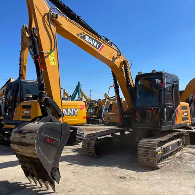 Używany koparz SANY SY135 Wysokiej wytrzymałości Stary hydrauliczny koparz