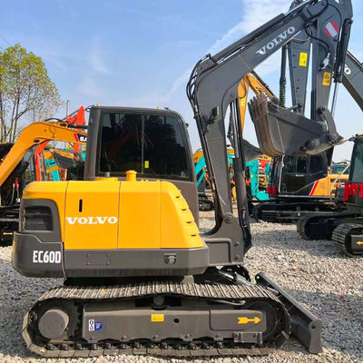 5790kg używany Volvo Koparnia VOLVO EC60 Maszyna do przemieszczania ziemi 0,3 m3 Wiadro