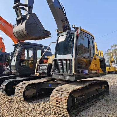 VOLVO EC140 używany hydrauliczny grabarz 77KW Stary grabarz Volvo Crawler wysokiej wydajności