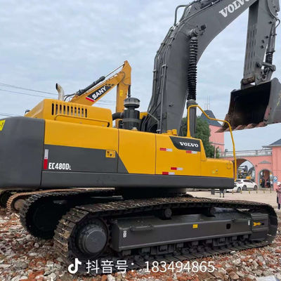 Sprzęt kopalni hydraulicznej VOLVO EC480 zużywający paliwo efektywnie