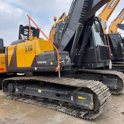 Dobrze utrzymane używane Volvo Hydraulic Excavator Volvo 150D Stare urządzenia budowlane
