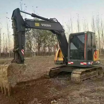 Volvo 80D używany Mini Excavator Digger 42kw 2100rpm Do budowy dróg