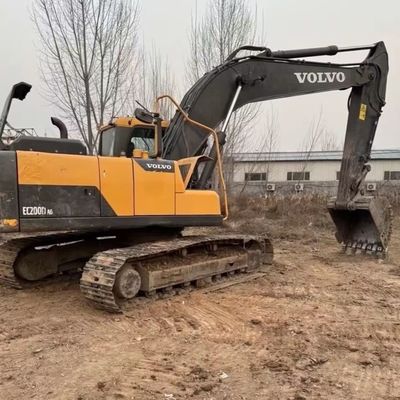 66kW hydrauliczne używane koparki koparki VOLVO 200D Sprzęt budowlany