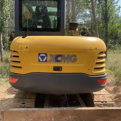 Żółty używany XCMG Excavator Digger Xcmg 60DA Small Crawler Excavator Machine