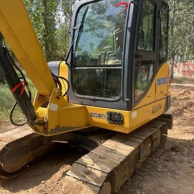 Żółty używany XCMG Excavator Digger Xcmg 60DA Small Crawler Excavator Machine