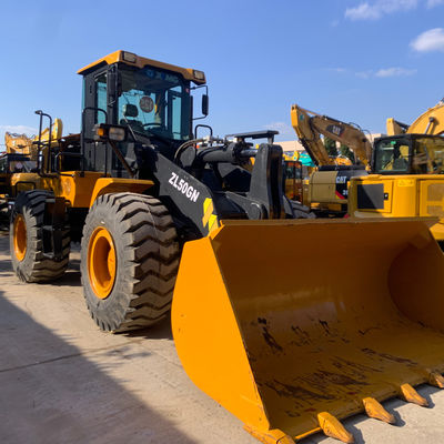 5 ton Xcmg ZL50GN używany ładowarka przednia maszyny ciężkie do transportu cegieł