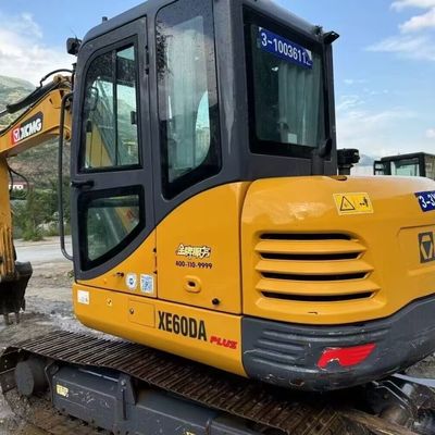 Silnik wysokoprężny używany Mini Excavator Digger XCMG XE60DA Hydraulic Crawler Excavator