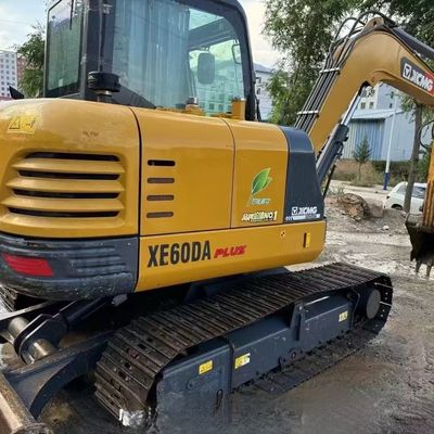 Silnik wysokoprężny używany Mini Excavator Digger XCMG XE60DA Hydraulic Crawler Excavator