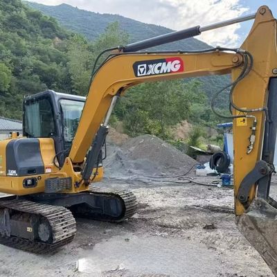 Silnik wysokoprężny używany Mini Excavator Digger XCMG XE60DA Hydraulic Crawler Excavator