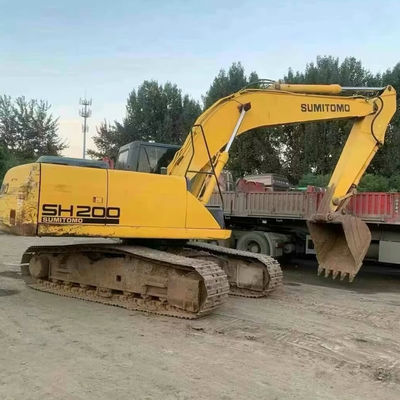 SUMITOMO SH200 Wykorzystana grawitacyjna 103kW Sprzęt do wykopalisk Niskie zużycie